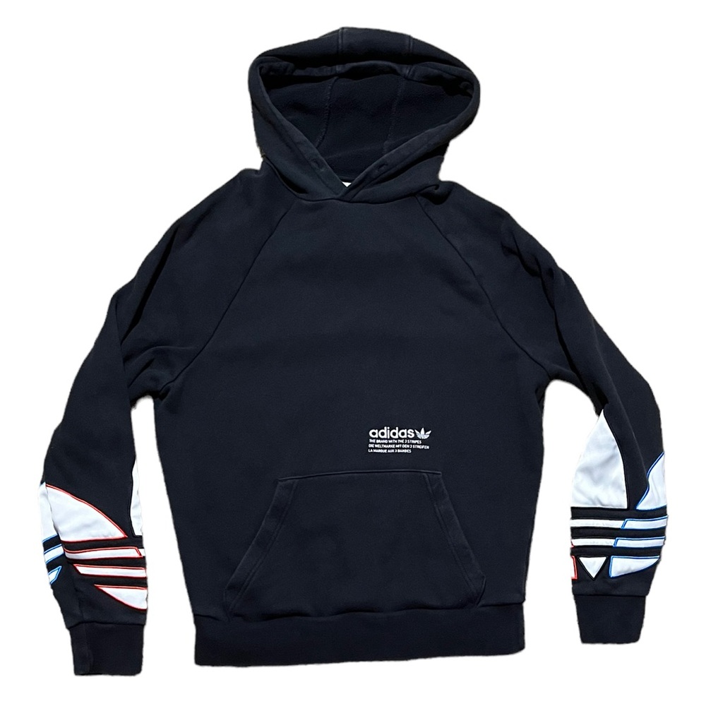 Adidas Originals Black Hoodie | Men's XS